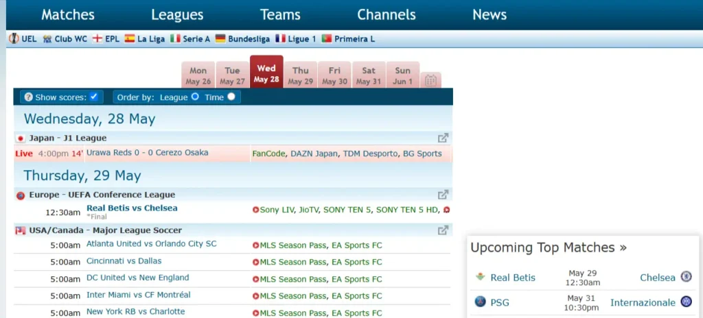 LiveSoccerTV